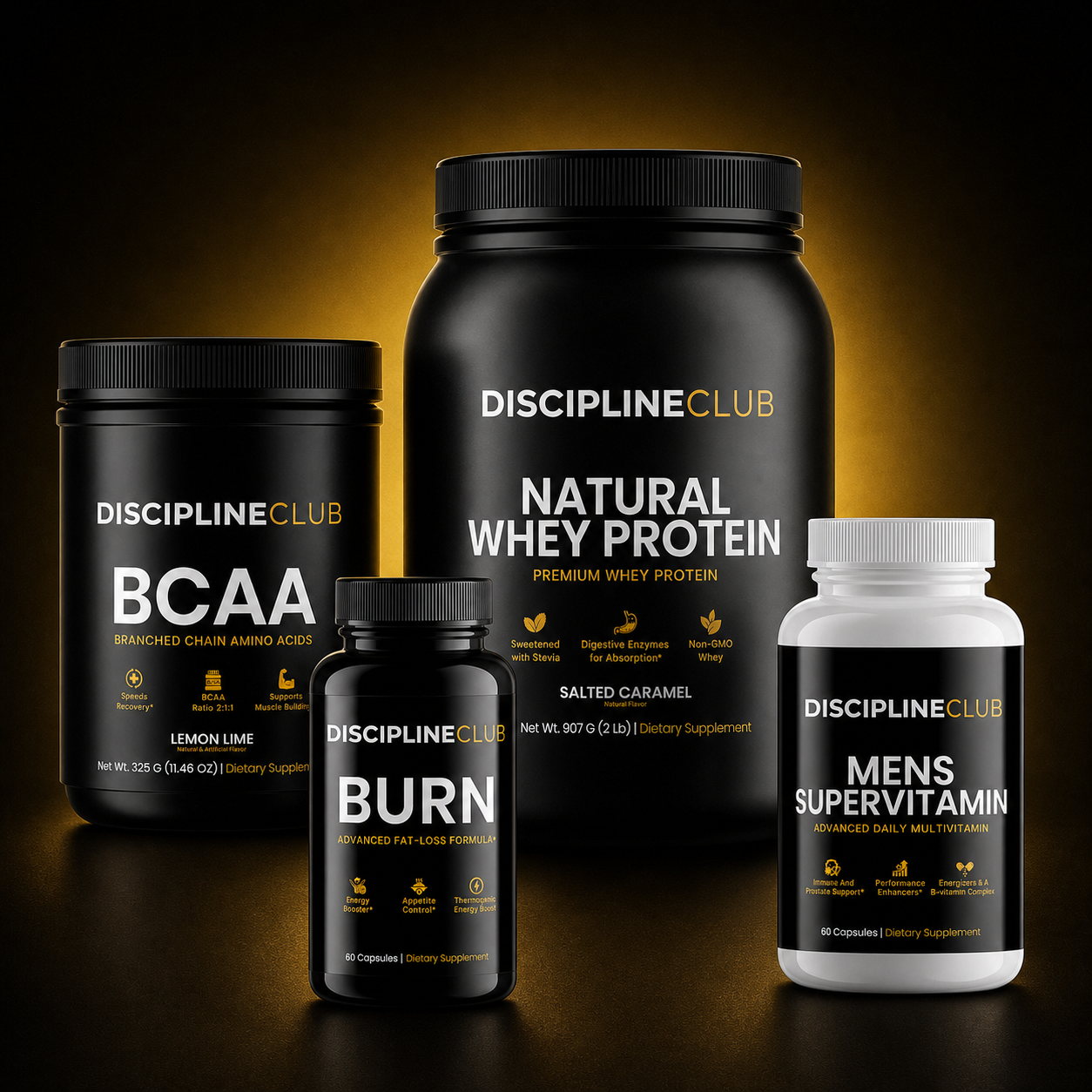 Discipline Club Burn Stack — front