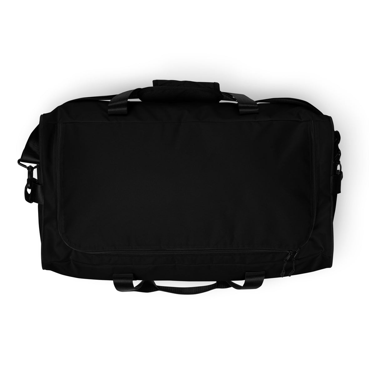 Discipline Club Duffle Bag in black, top