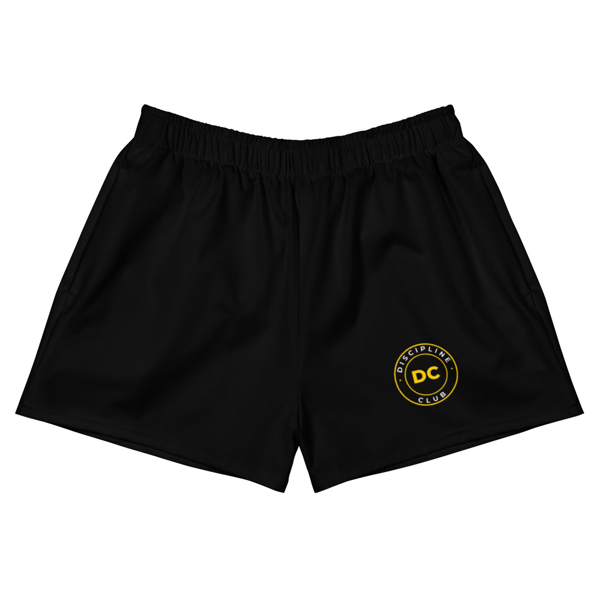 Discipline Club Training Shorts in black, front