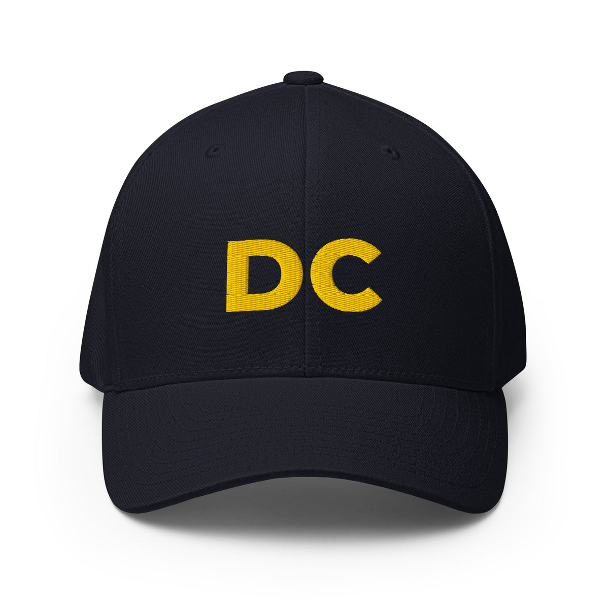 Discipline Club DC Structured Cap in dark navy, front