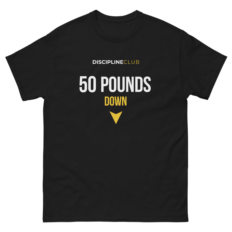 Discipline Club Goal Shirt, 50 pounds down