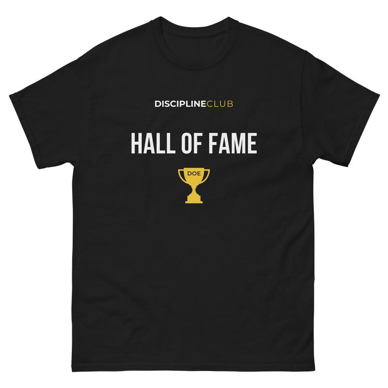 Discipline Club Hall of Fame Shirt
