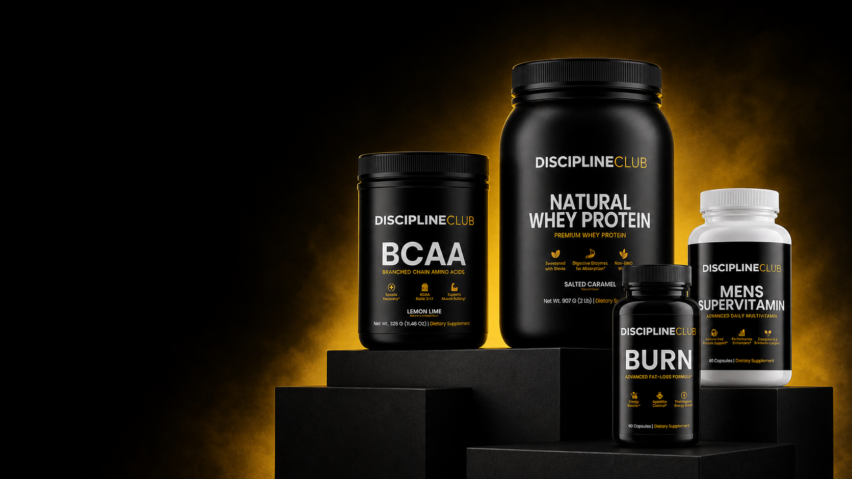 Discipline Club supplement performance stack