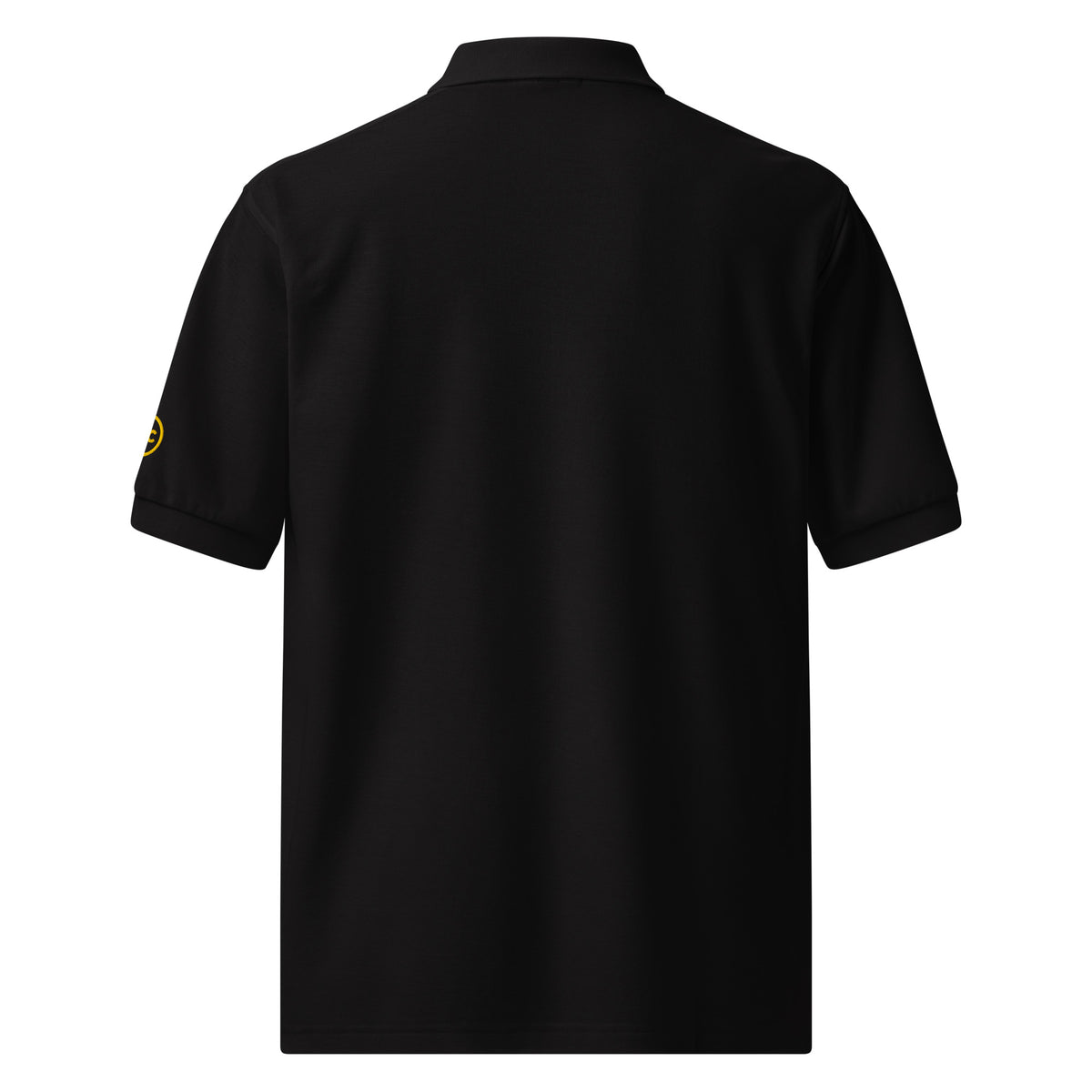 Discipline Club Boardroom Polo in black, back