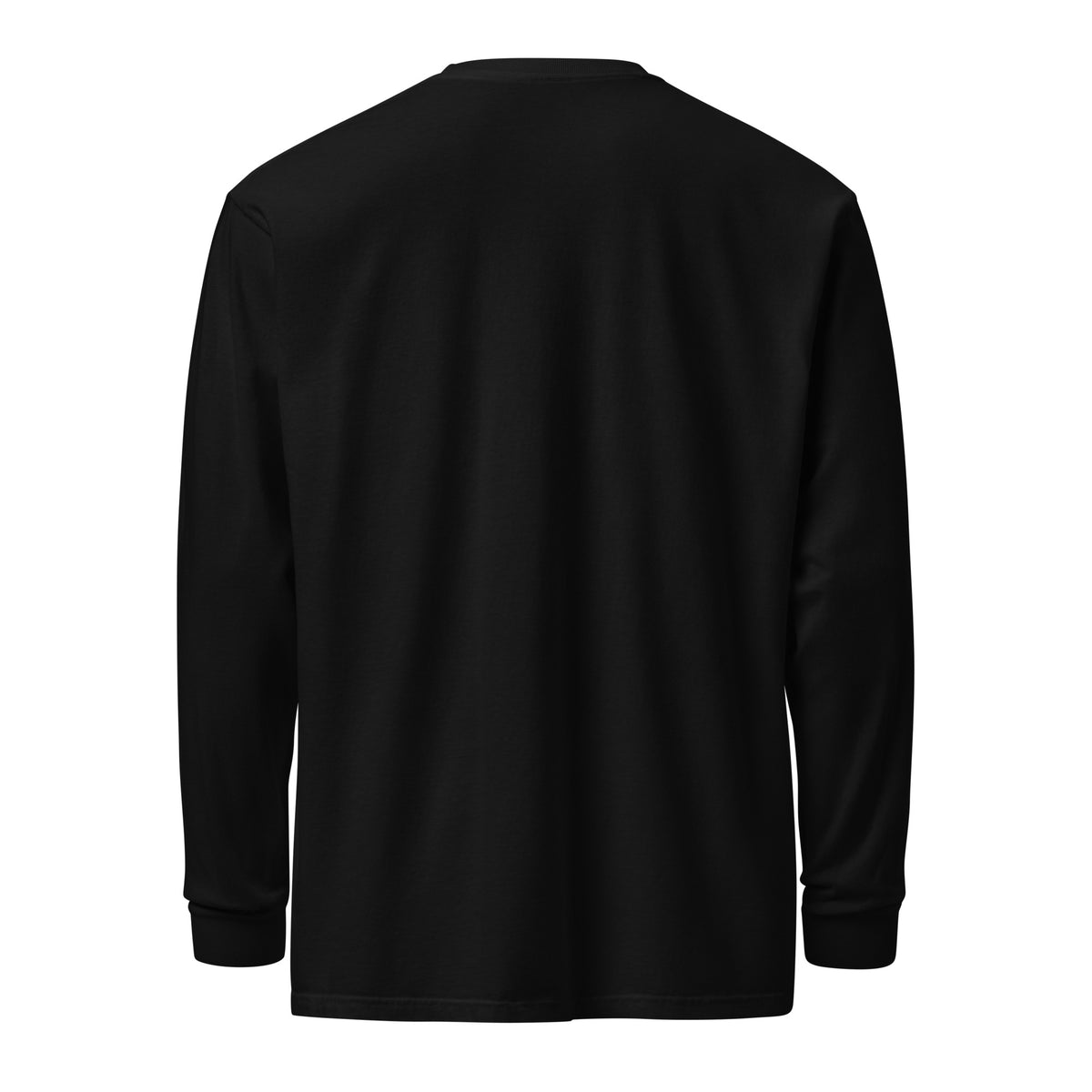 Discipline Club Heavyweight Long Sleeve in black, back