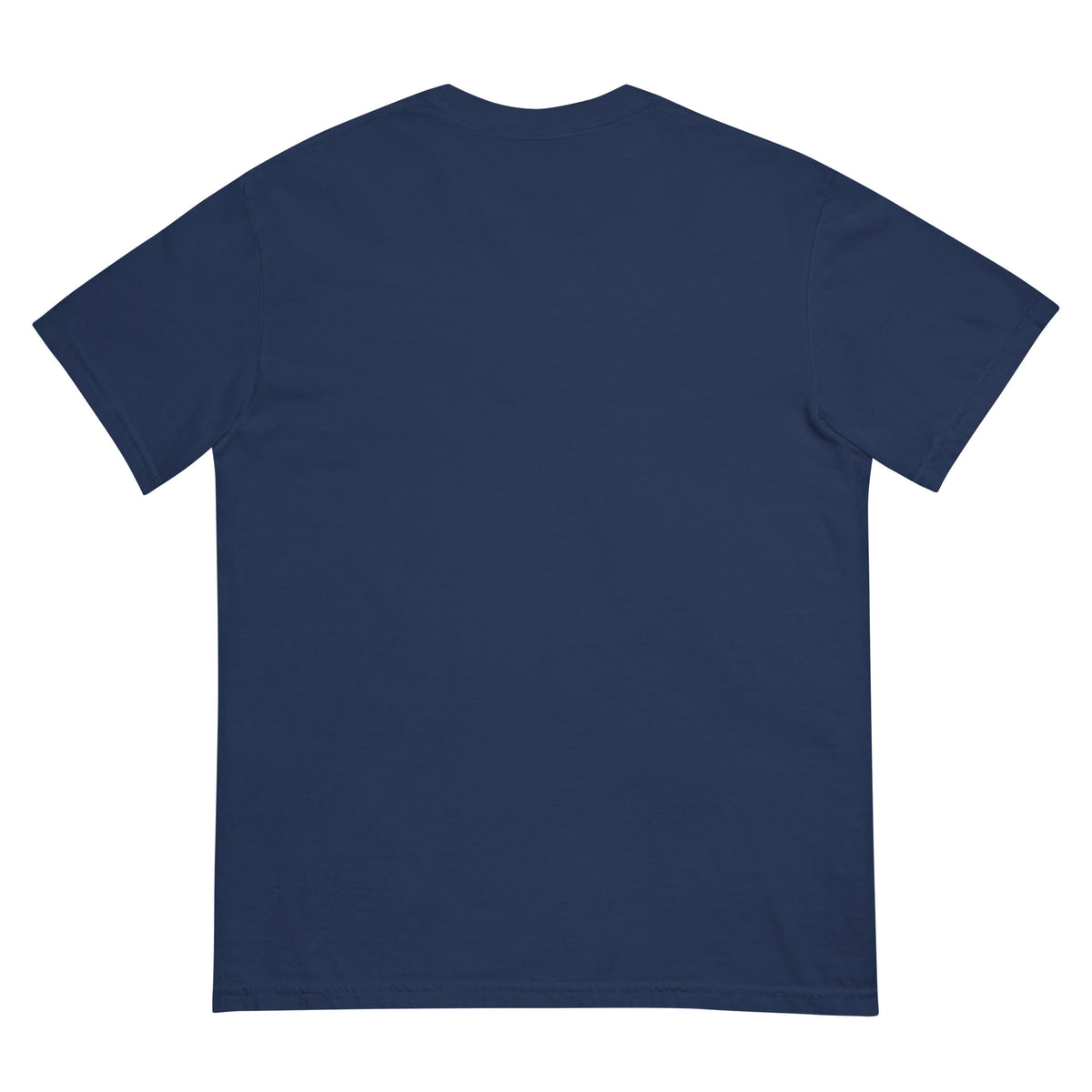 Discipline Over Everything Training Tee in navy, back