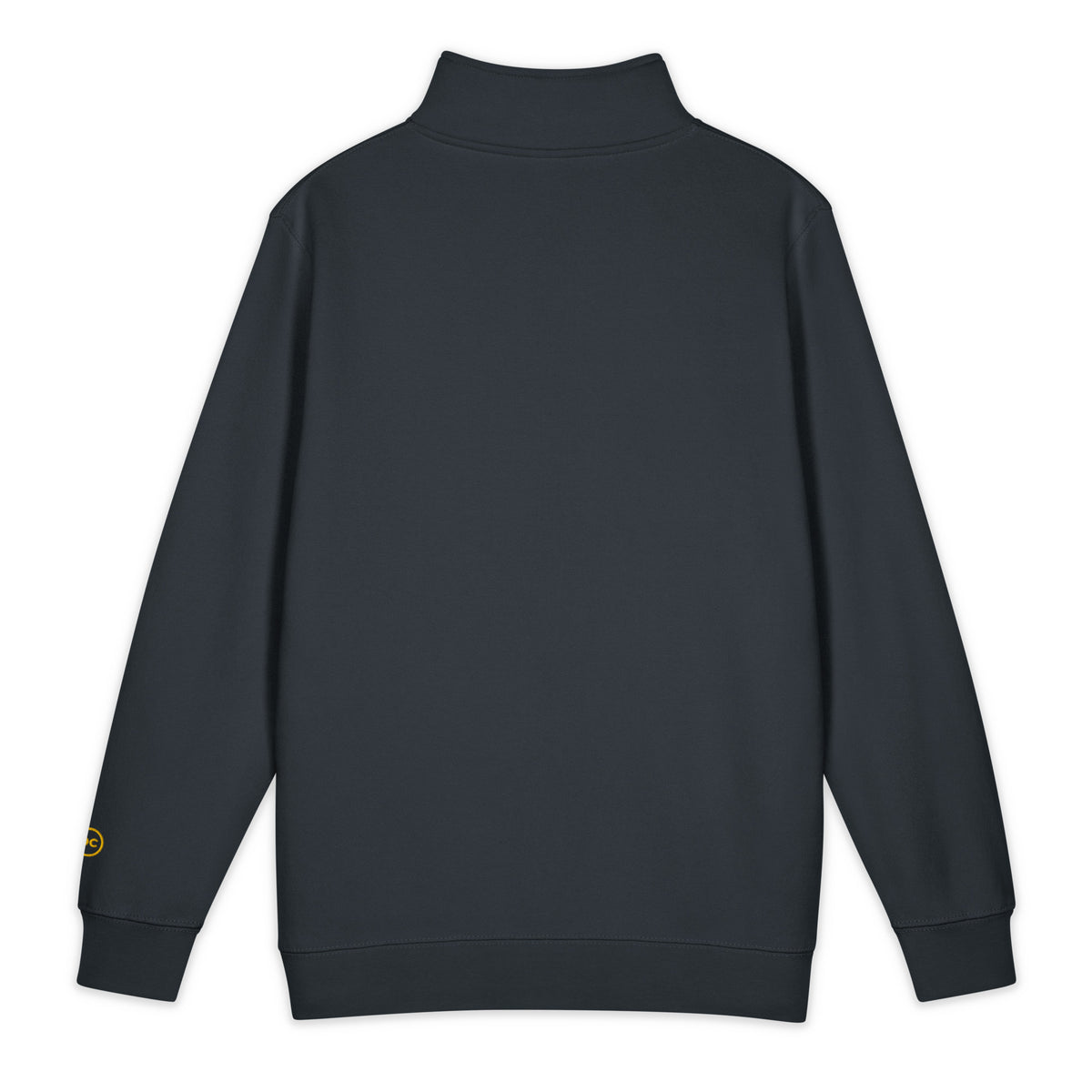 Discipline Club Quarter Zip in navy, back